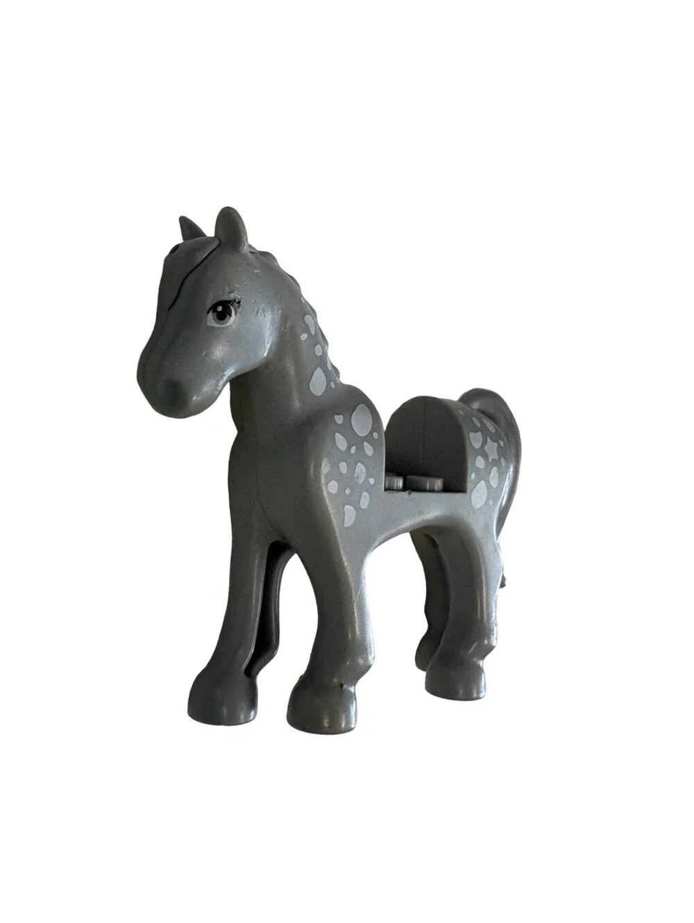 Lego Friends Horse Light Bluish Gray w/ White Spots 41125 Horse Vet Trailer